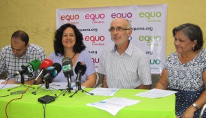 Presentación de los candidatos de EQUO en la provincia de Las Palmas