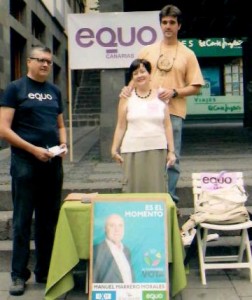 EQUO-La Palma explica su Programa con mesas informativas