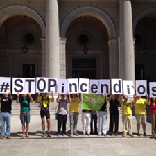 EQUO reclama ante el Ministerio responsabilidades políticas por los incendios