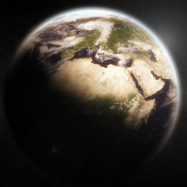 Si la tierra fuese un banco