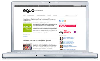 EQUO-Canarias estrena su nueva web